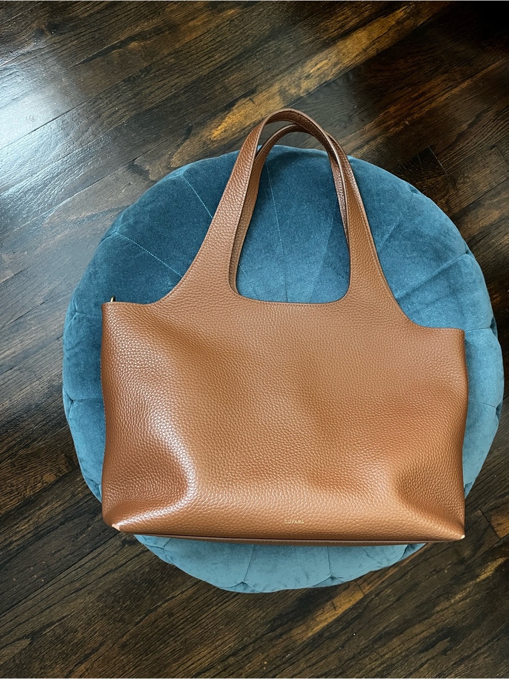 Cuyana System Tote 13 inch in Dark Chestnut